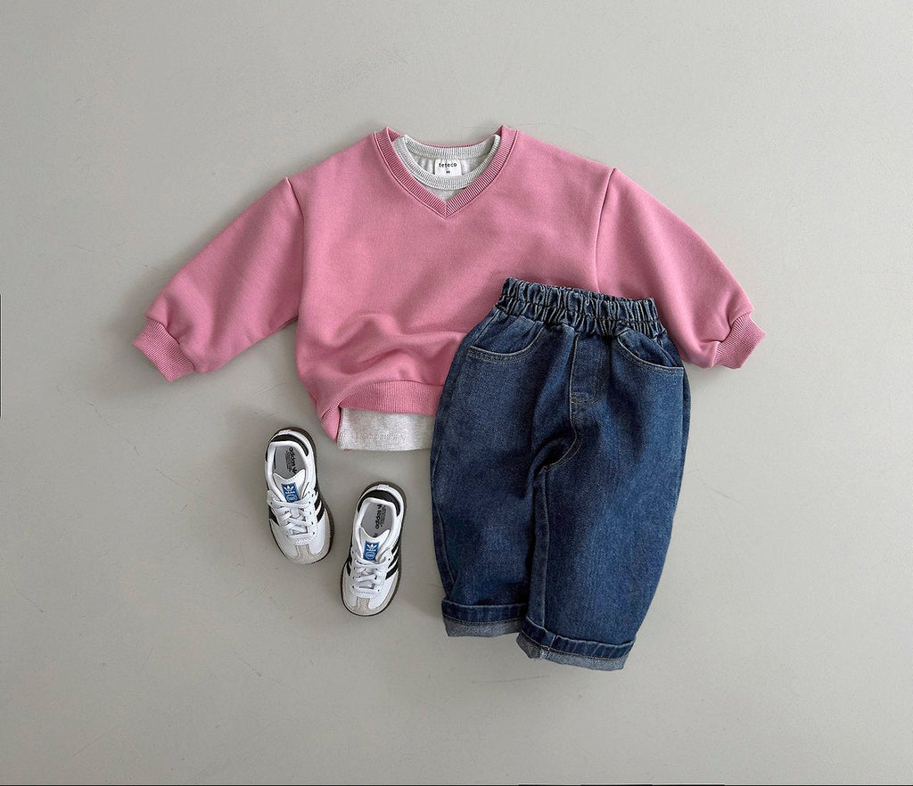[PRÉCOMMANDE] Sweat-shirt col en V